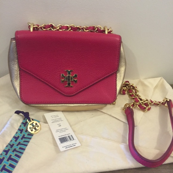 Tory Birch Kira Mini Chain Crossbody Bag - Pink