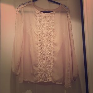 Adiva Cream Blouse