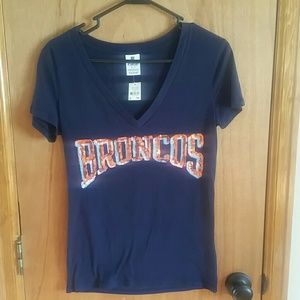 Victoria Secret Pink Broncos top