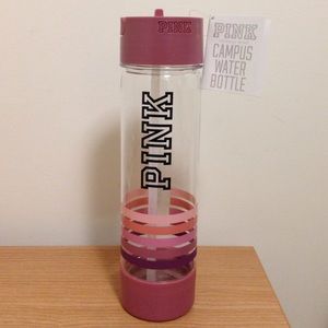 PINK campus water bottle