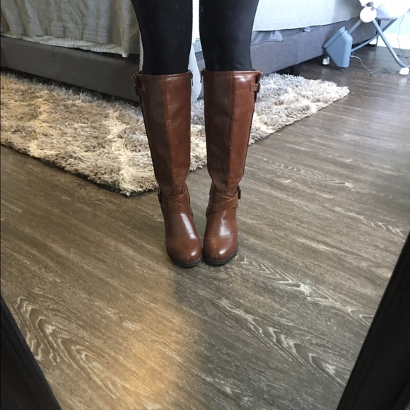 Brown boots from kohls dept