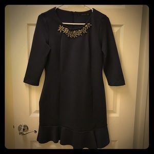 Navy Blue Dress from Zara