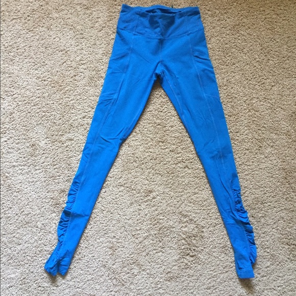 Lulu Lemon Ribbed Pocket Leggings