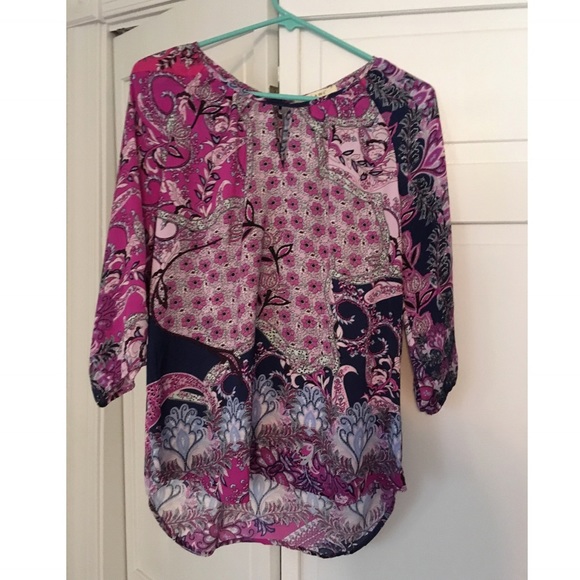 Patterned blouse