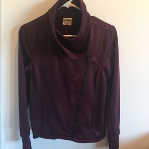 Plum colored thicker studio jacket