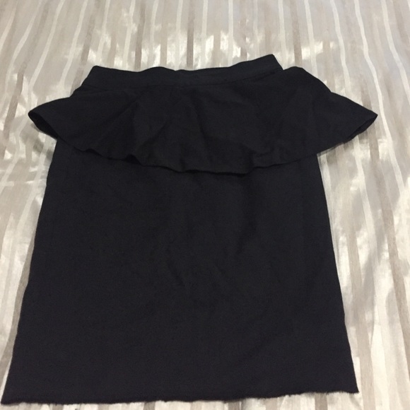 Peplum skirt