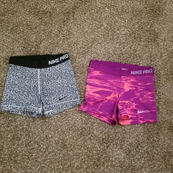Nike pro compression shorts