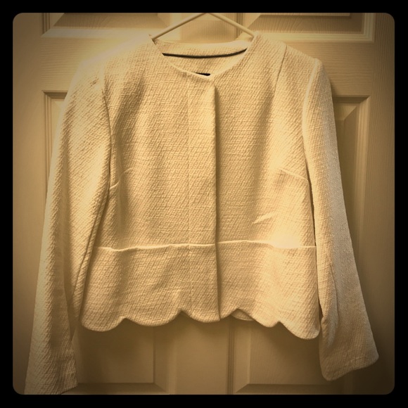 TopShop White Blazer/Jacket