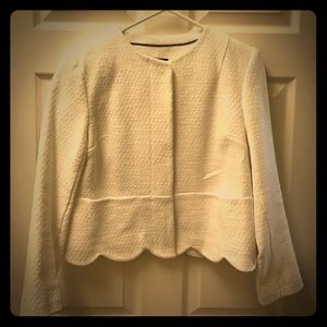 TopShop White Blazer/Jacket