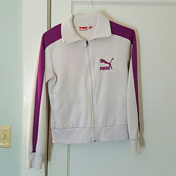 Women's puma zip up