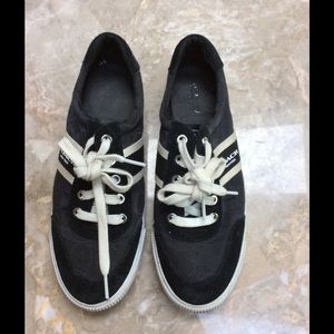 Coach sneakers black size 8.5