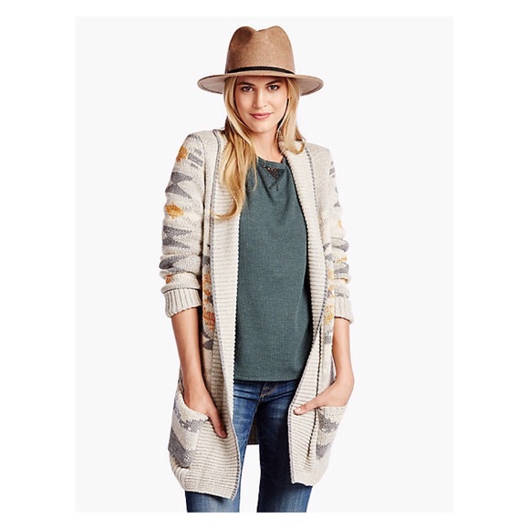 lucky brand sweater coat