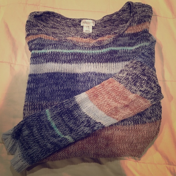 1 Day Sale! Multicolored Maternity Sweater