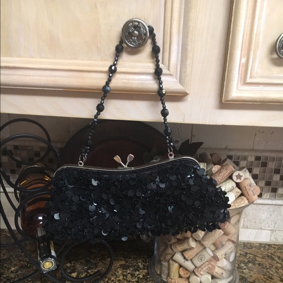 Black evening bag - Picture 1 of 2