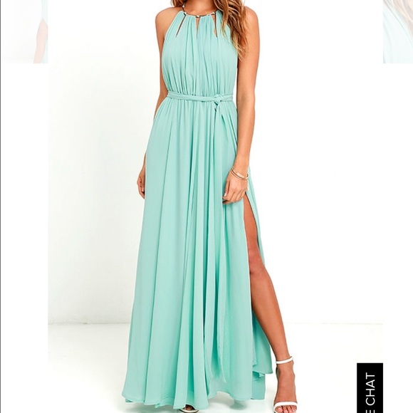 Lulus Sage Green Maxi Dress