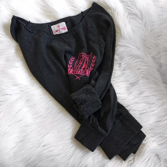 Off the Shoulders Sweatshirt