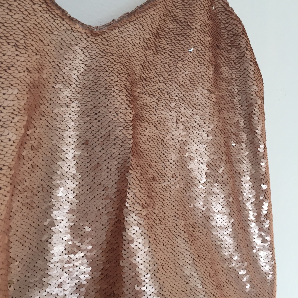 Keepsake • Blush Sequin Dress - Picture 3 of 6