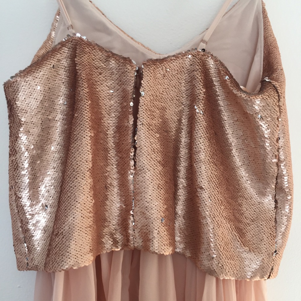 Keepsake • Blush Sequin Dress - Picture 4 of 6