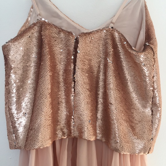 Keepsake • Blush Sequin Dress - Picture 4 of 6