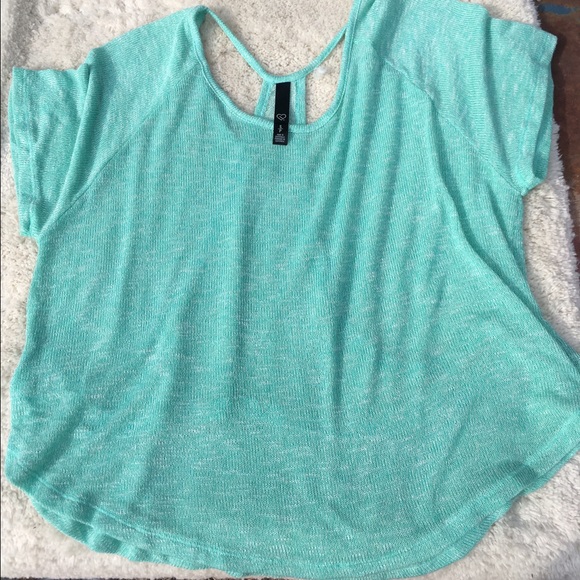 AERO turquoise shirt only been worn once!