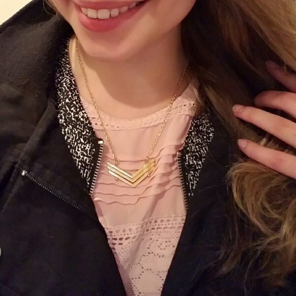Chevron necklace