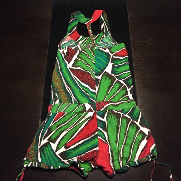 Multi-colored romper. - Picture 2 of 3