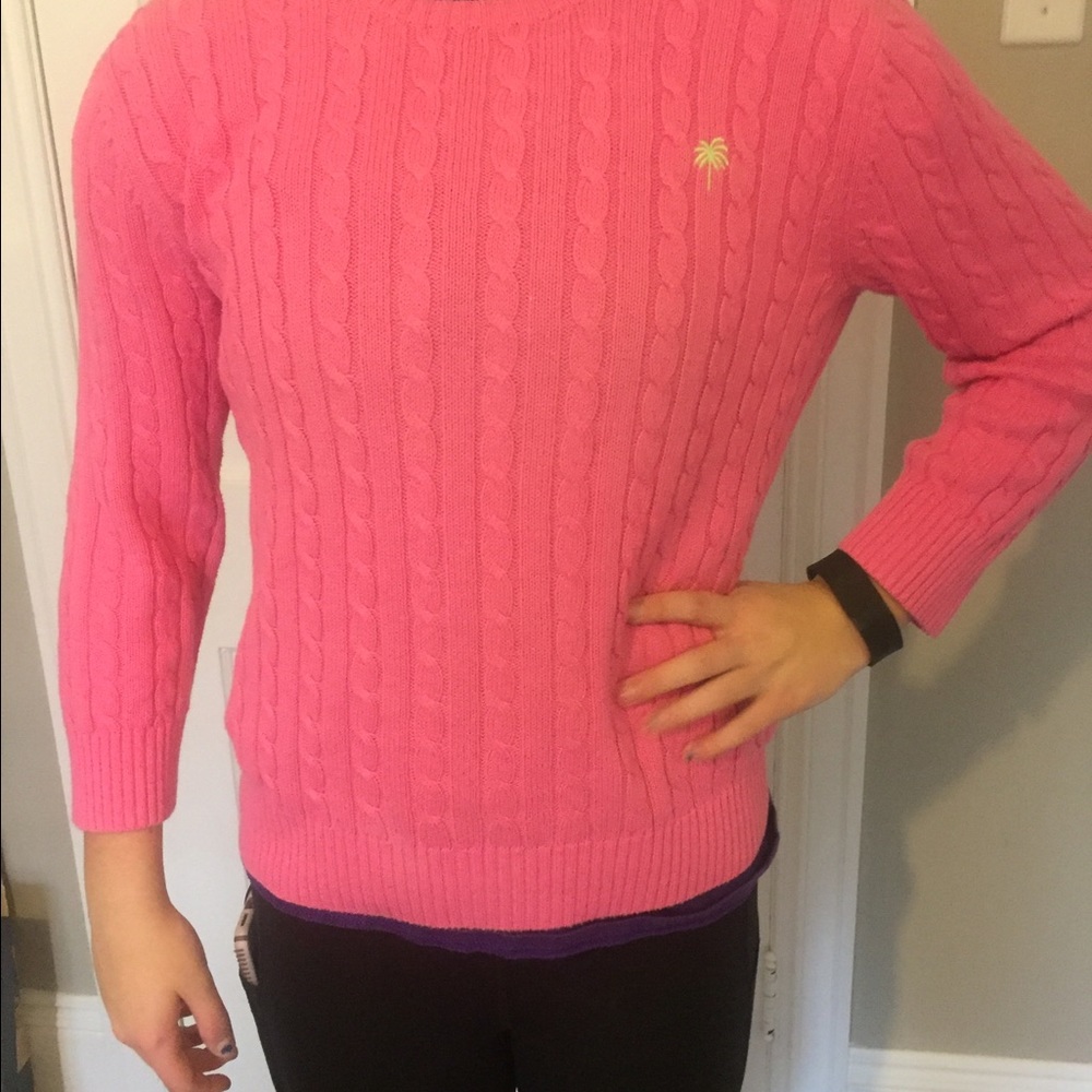 Lilly pink sweater