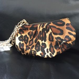 Leopard print purse