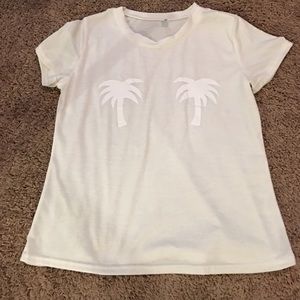 Palm Tree Boob Tee