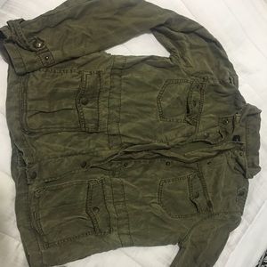 Olive green jacket