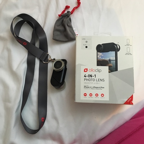 Olloclip 4 in 1 lens ( fish eyed- wide angle)