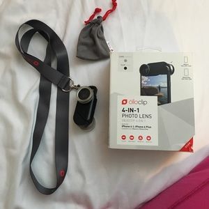 Olloclip 4 in 1 lens ( fish eyed- wide angle)