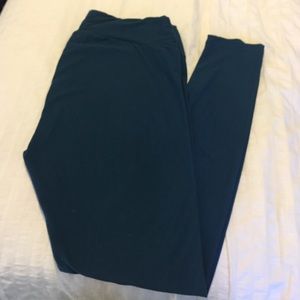 TC LuLaRoe Deep Teal Leggings