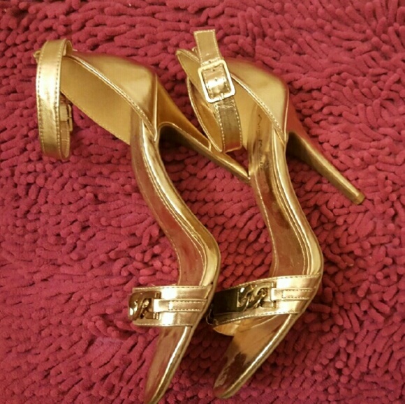 Anne Michelle high heels shoes size 8 - Picture 3 of 4