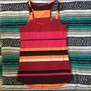 Striped Studio Racerback