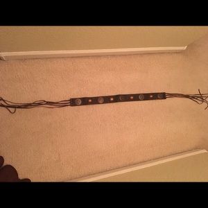 Beautiful leather belt