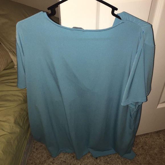 Teal George Shirt - Picture 2 of 4