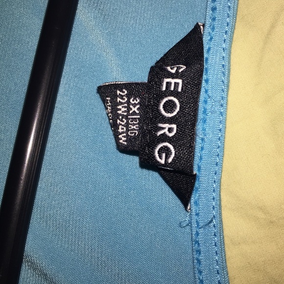 Teal George Shirt - Picture 3 of 4