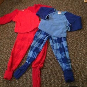 Set of 2 boys pajamas
