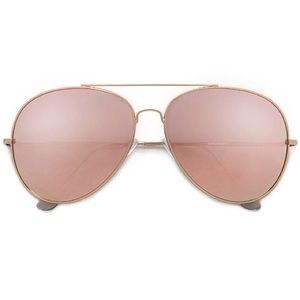 Rose Gold Aviator - Quay x Desi High Key Dupe
