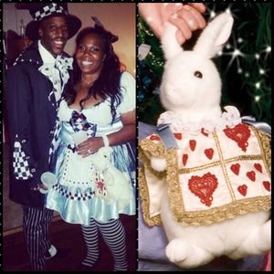 Plus Size Alice in Wonderland w/ Rabbit Purse