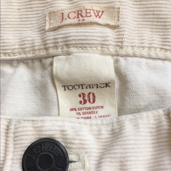 J. Crew Toothpick Cords ankle - Picture 3 of 4