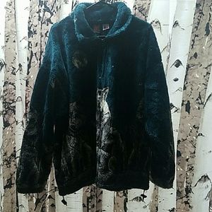 Cozy wolf jacket