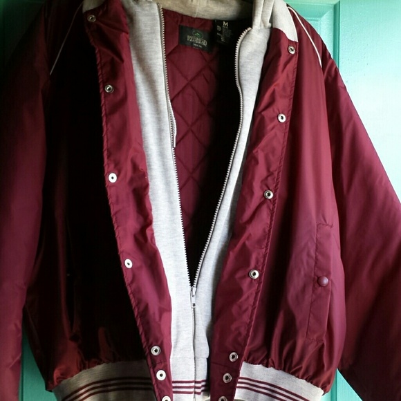 Red Head Other - Hooded quilted jacket