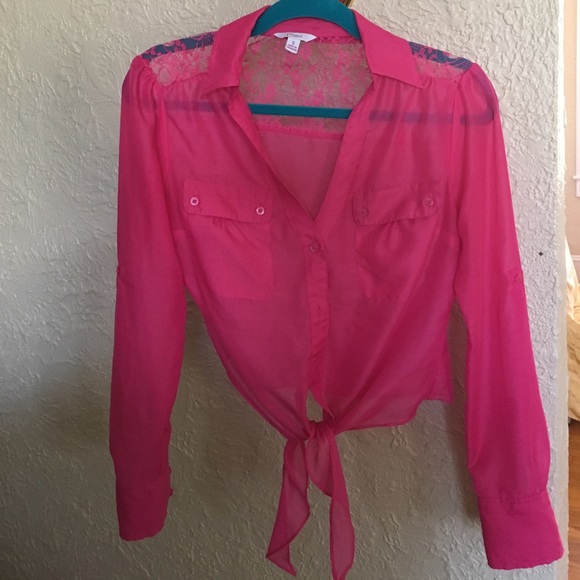 Candies Hot Pink Top