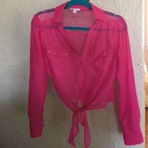 Candies Hot Pink Top