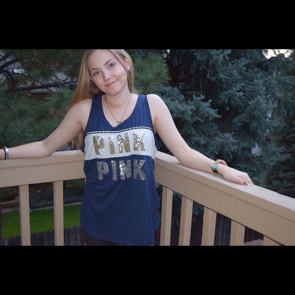 PINK By Victoria Secret tank. Barely worn✨