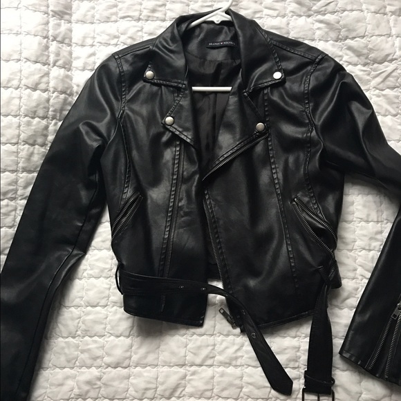 Brandy Melville Jackets & Blazers - Brandy Melville faux leather jacket