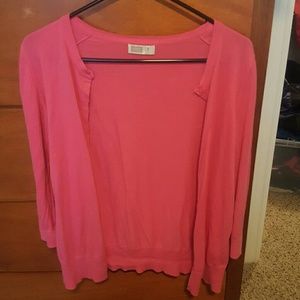 Fuschia Pink old navy cardigan