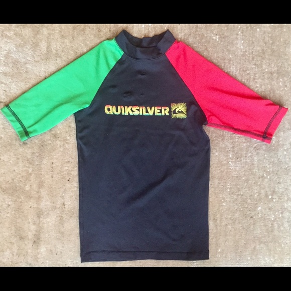 Quicksilver Boys Rash guard size 8